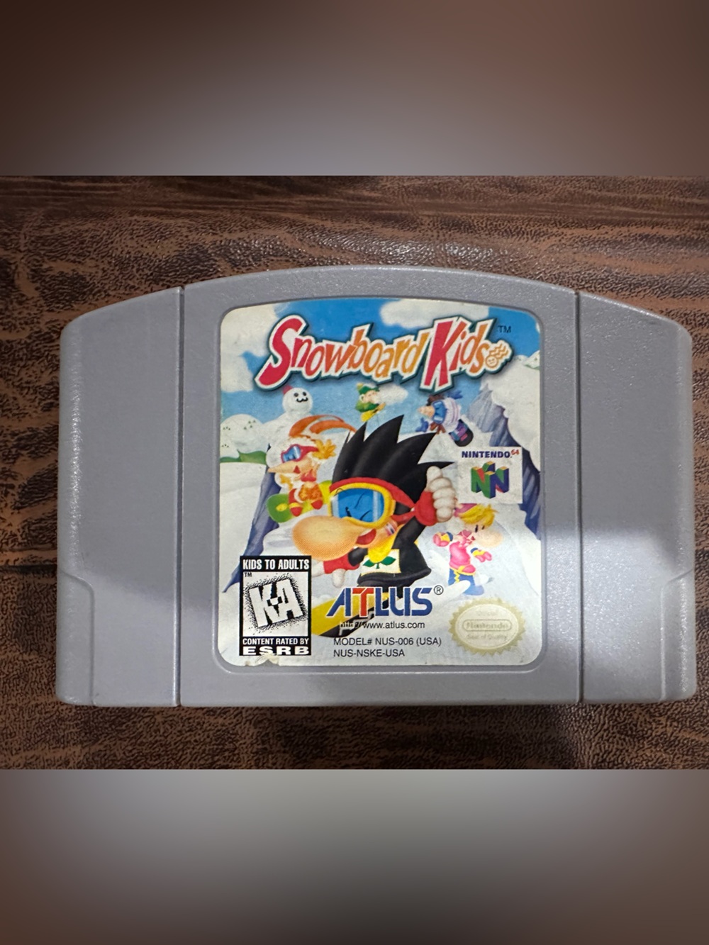 Snowboard Kids N64 Game